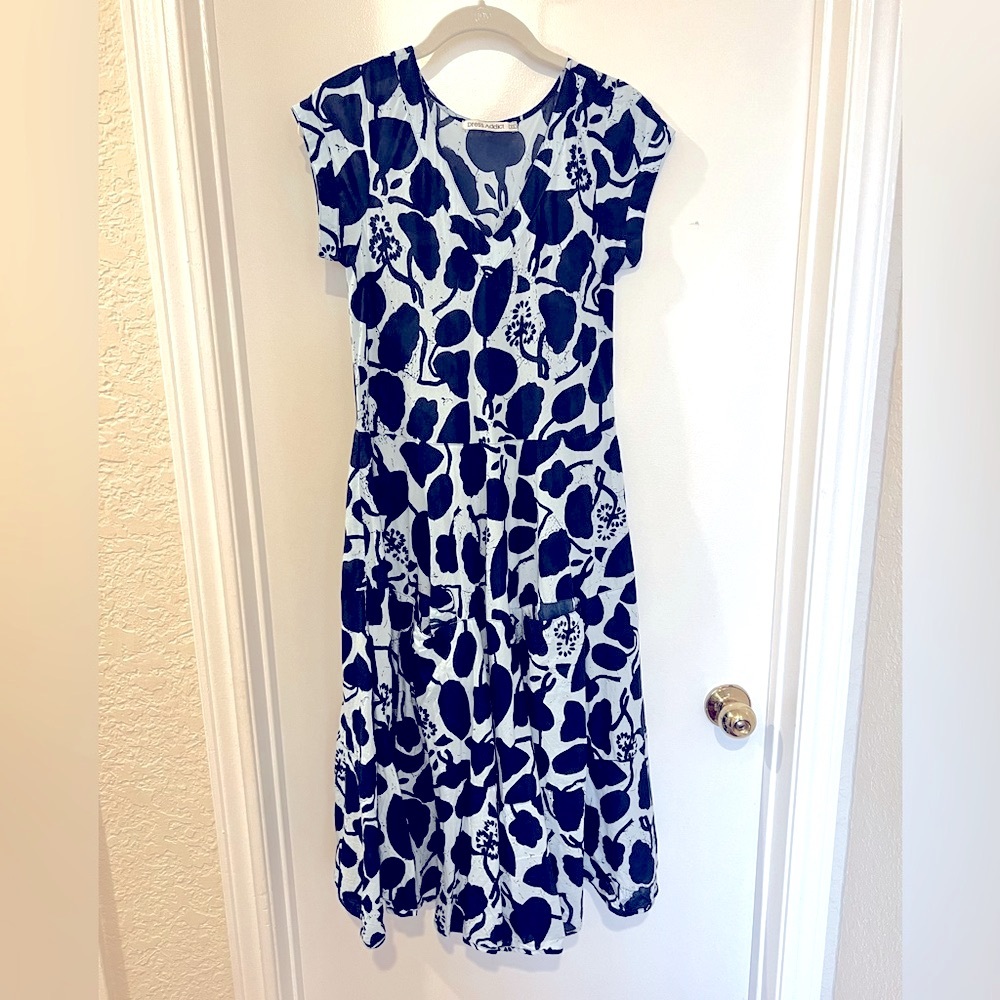 💙💐Organic, super soft  sustainable floral dress.
